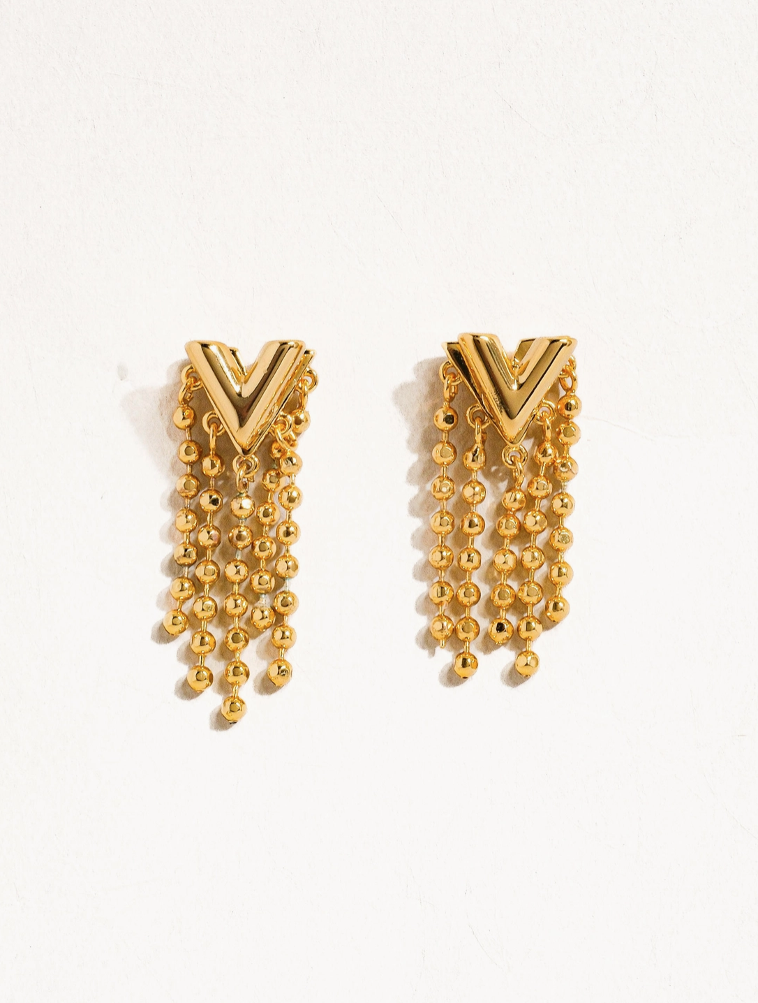 Tori Tassel Earrings - Gold