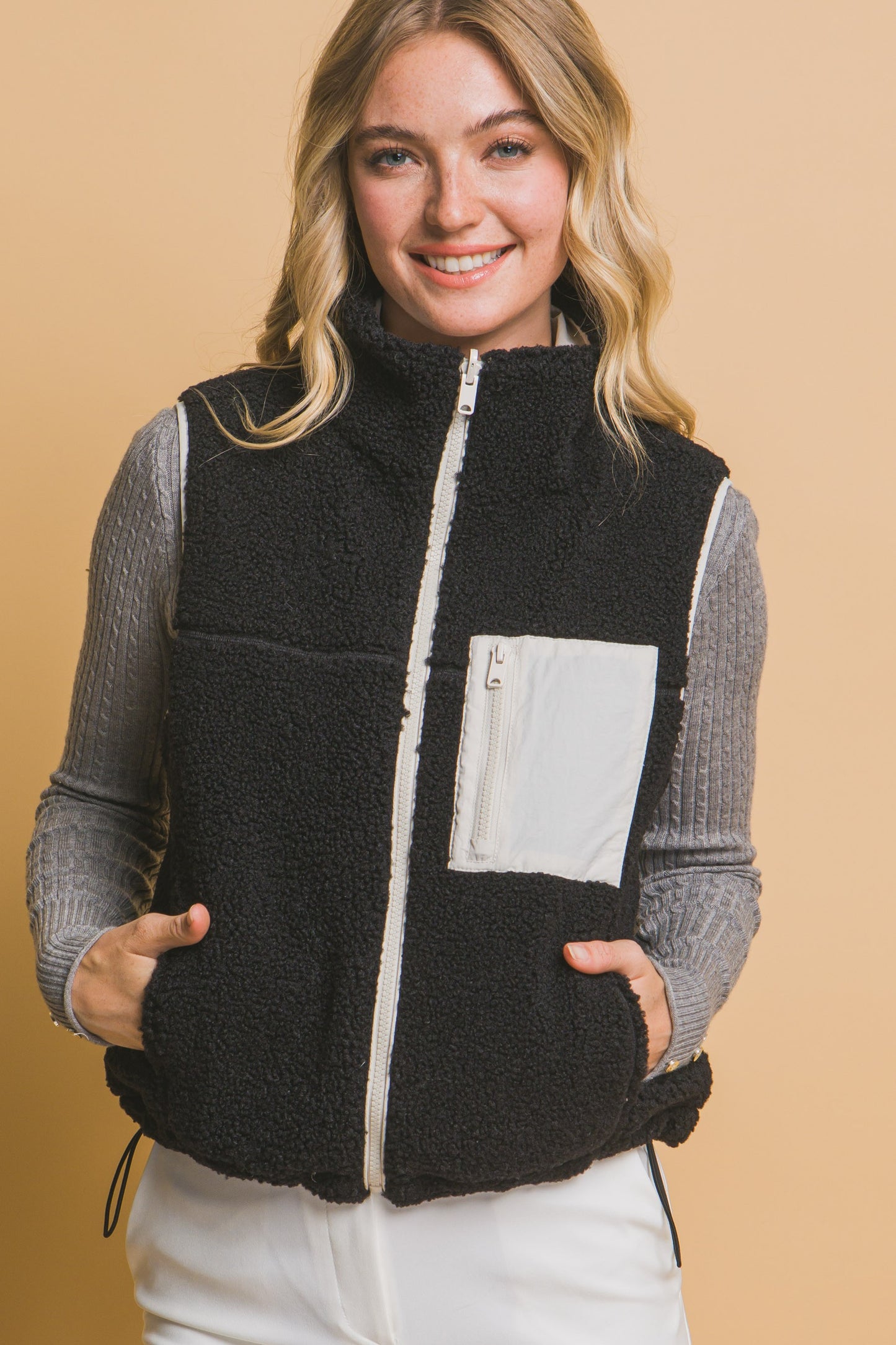 Aspen Reversible Fleece Vest