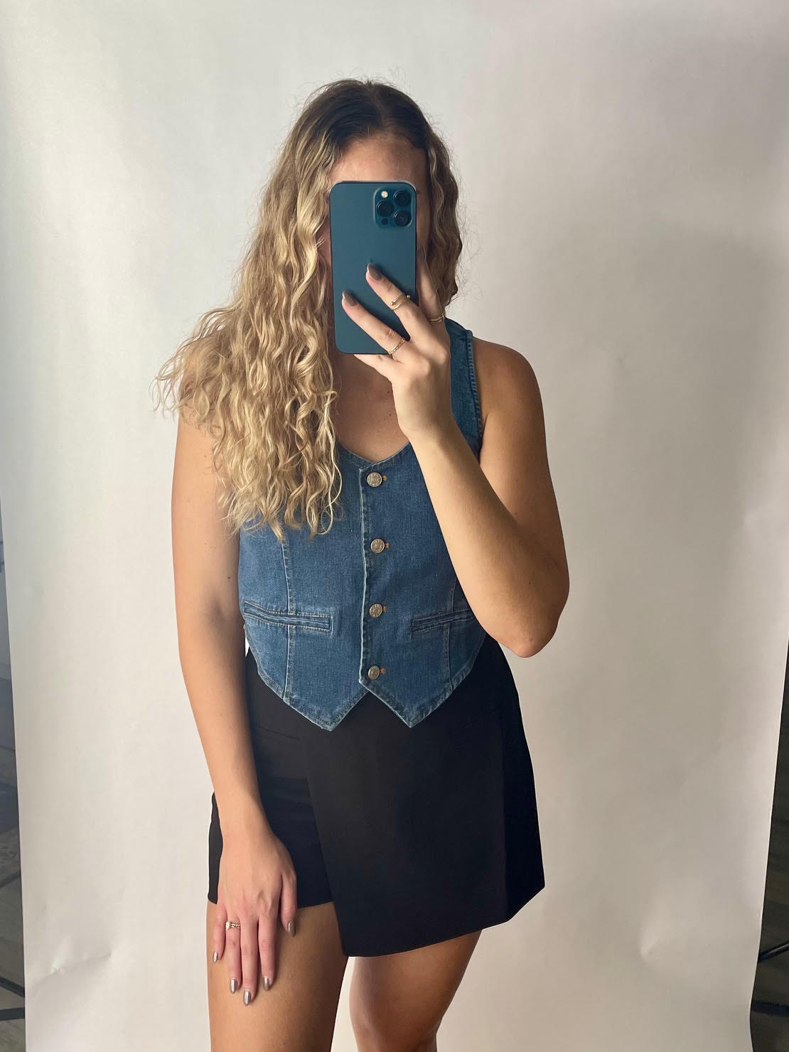 Willow Denim Vest