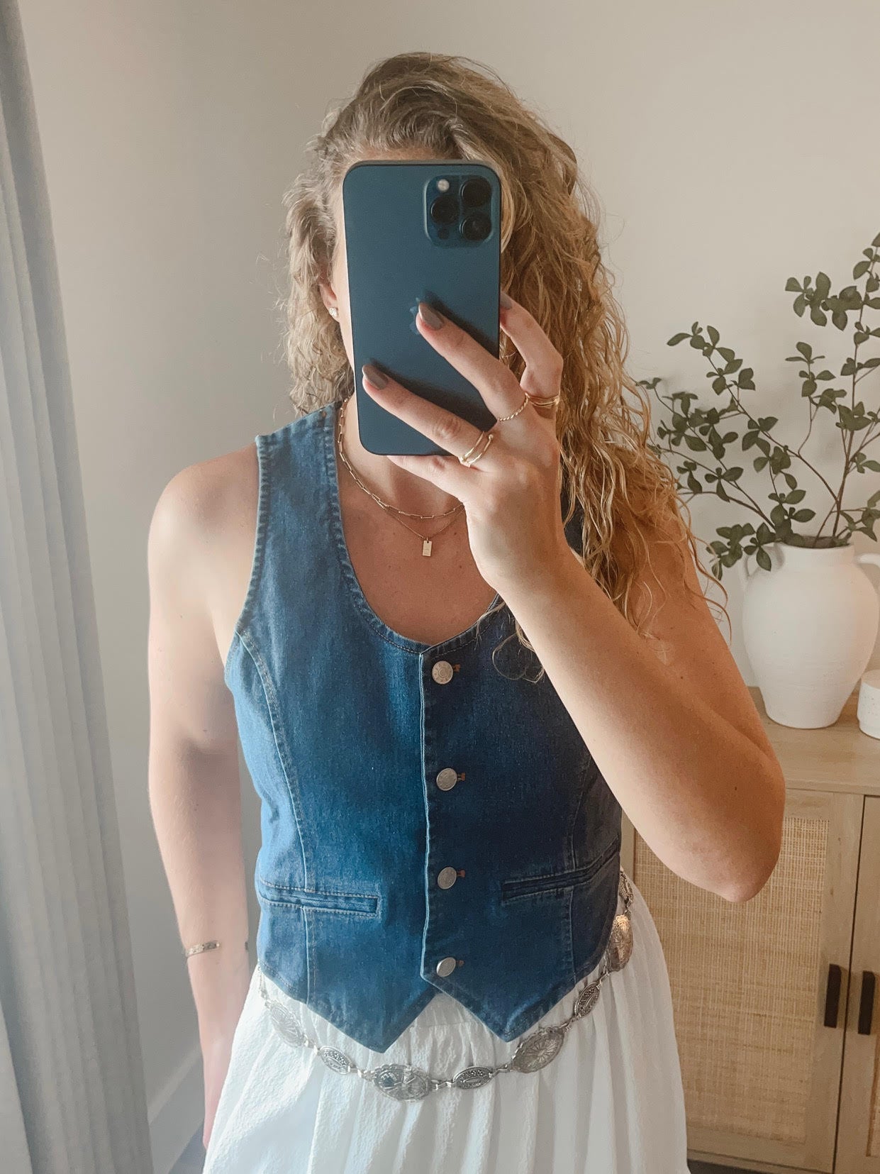 Willow Denim Vest