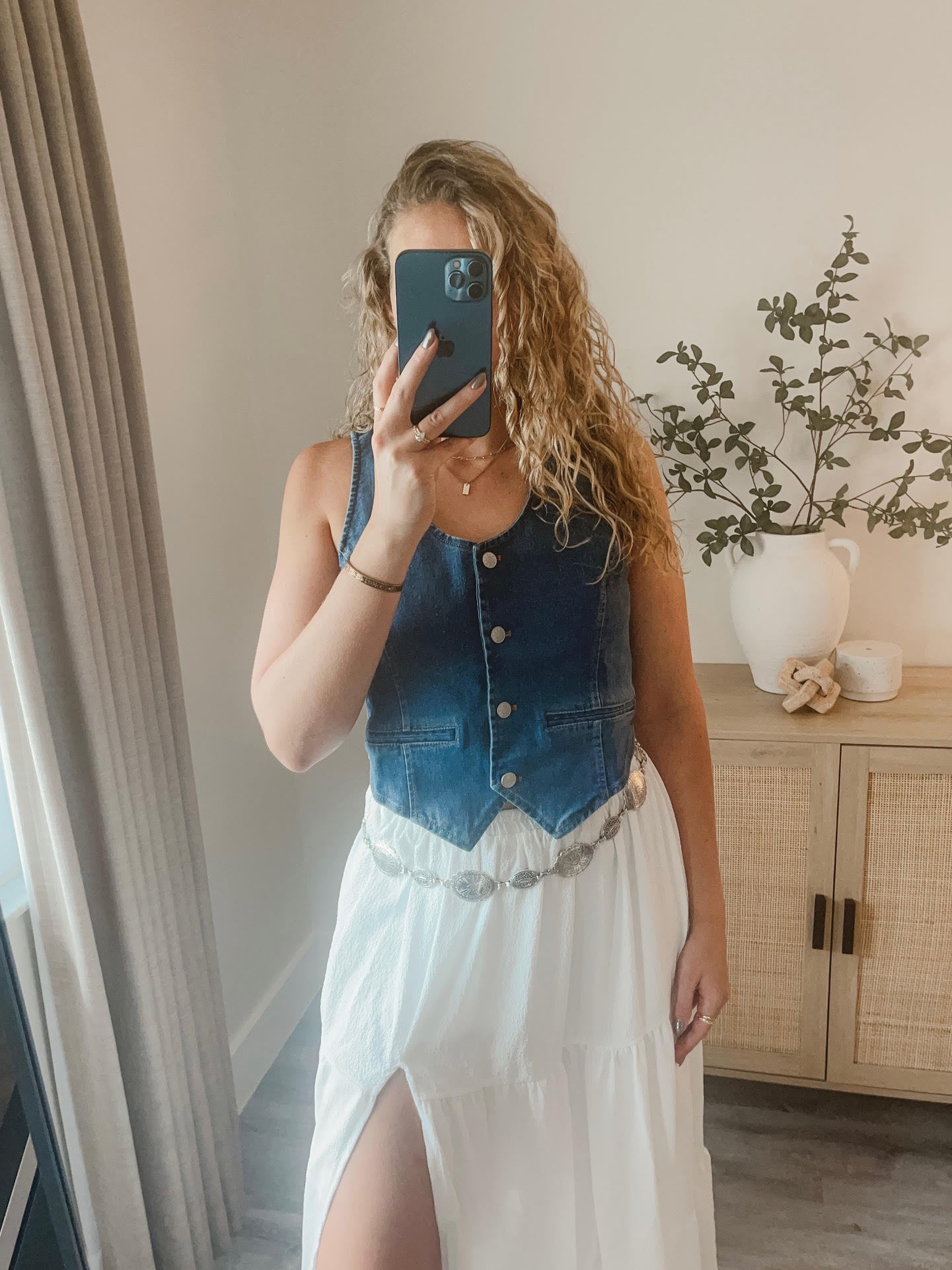 Willow Denim Vest
