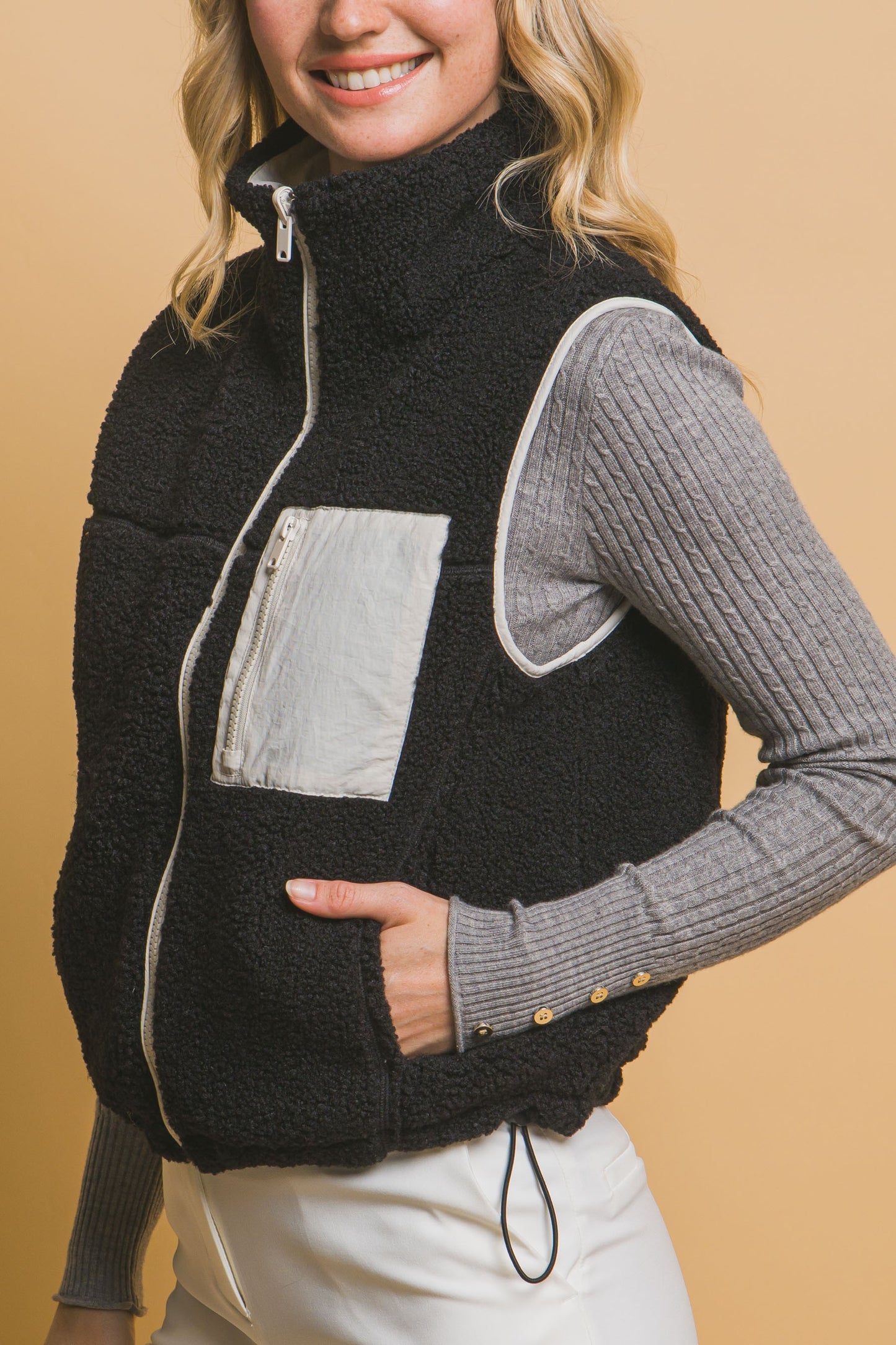 Aspen Reversible Fleece Vest