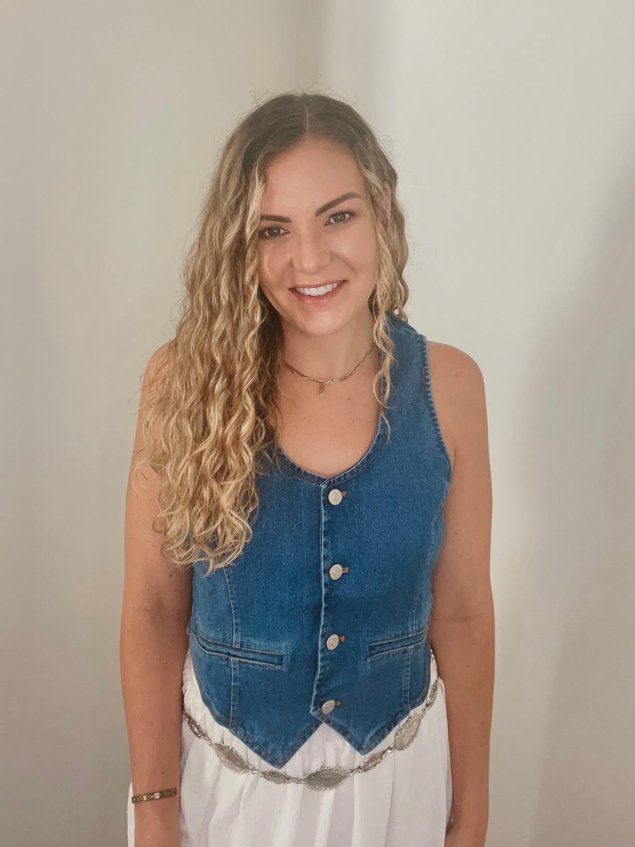 Willow Denim Vest
