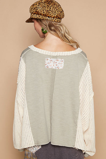 Dusky Sage Long Sleeve Top