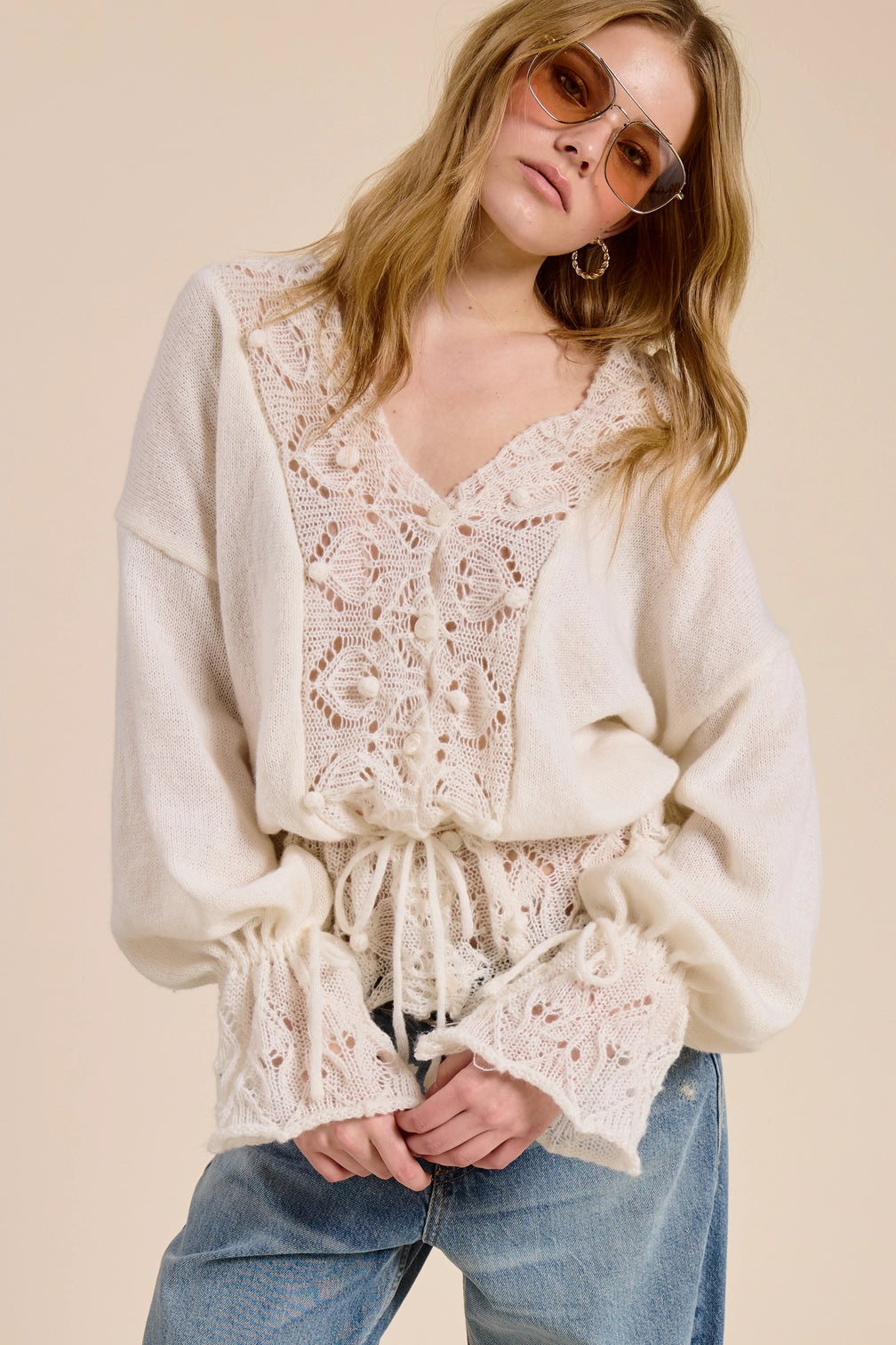 Brinley Lace Blouse