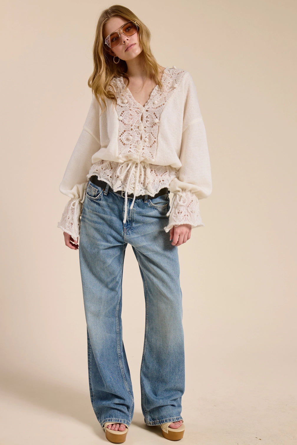 Brinley Lace Blouse