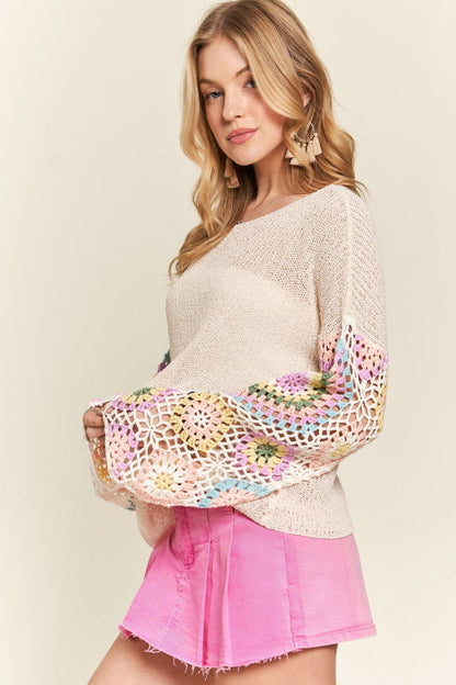 Pastel Dreams Crochet Top