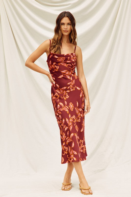 Sangria Midi Dress