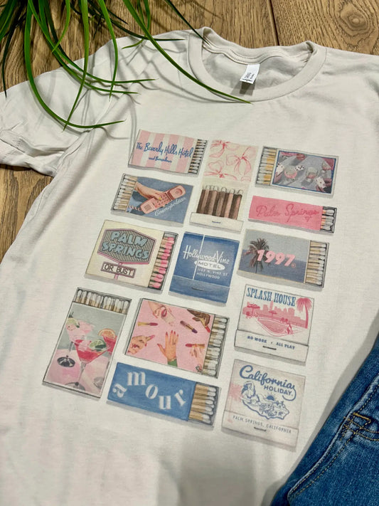 West Coast Match Box Tee