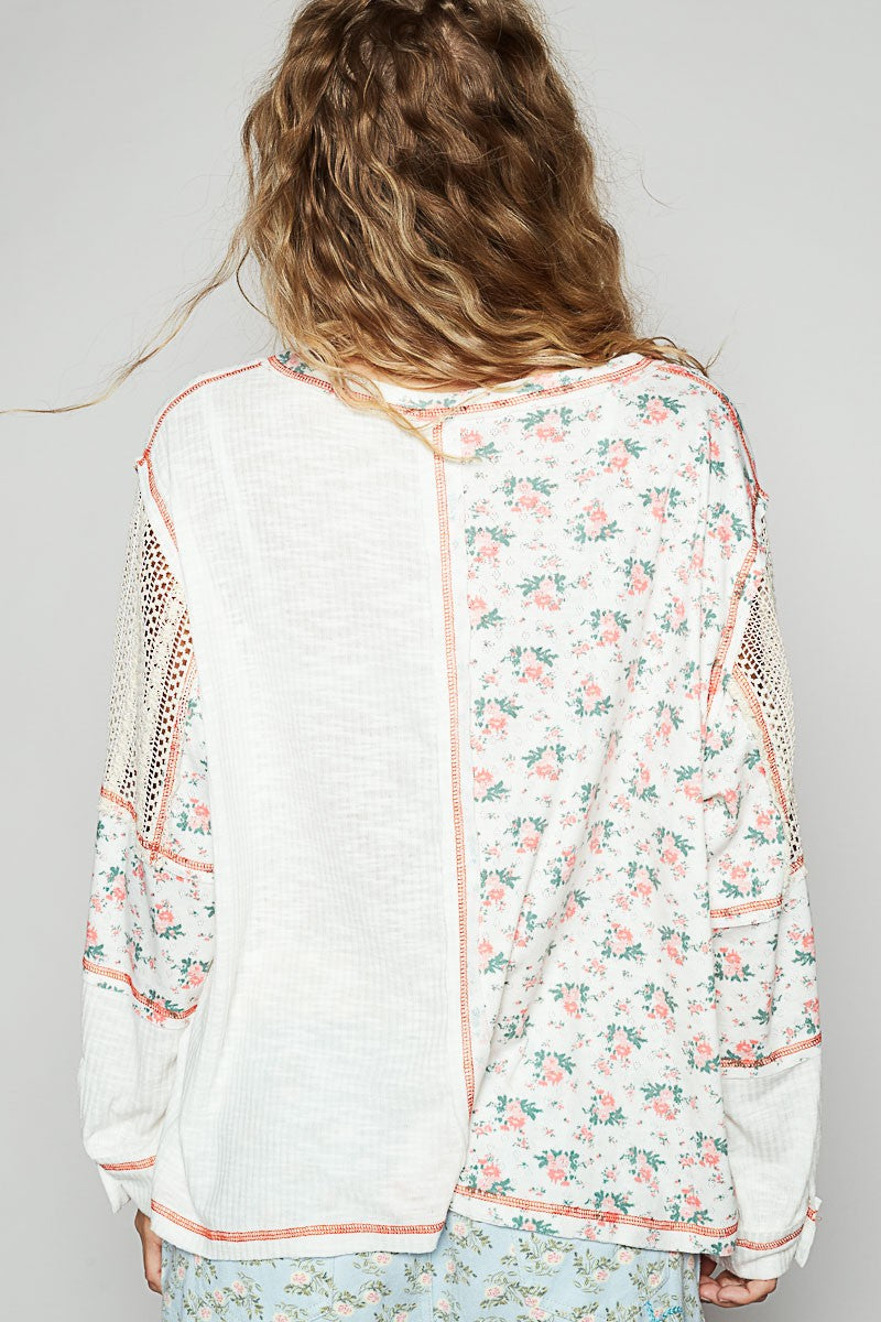 Spring Fling Floral Top