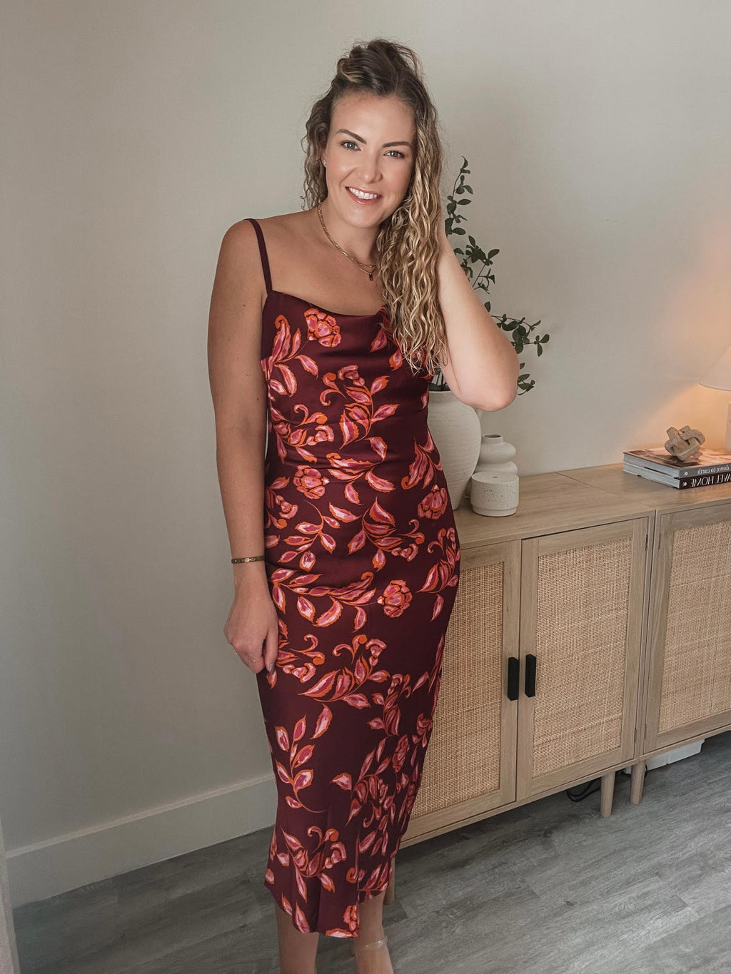 Sangria Midi Dress AO Collective + Co. Sangria Midi Dress AO Collective + Co.