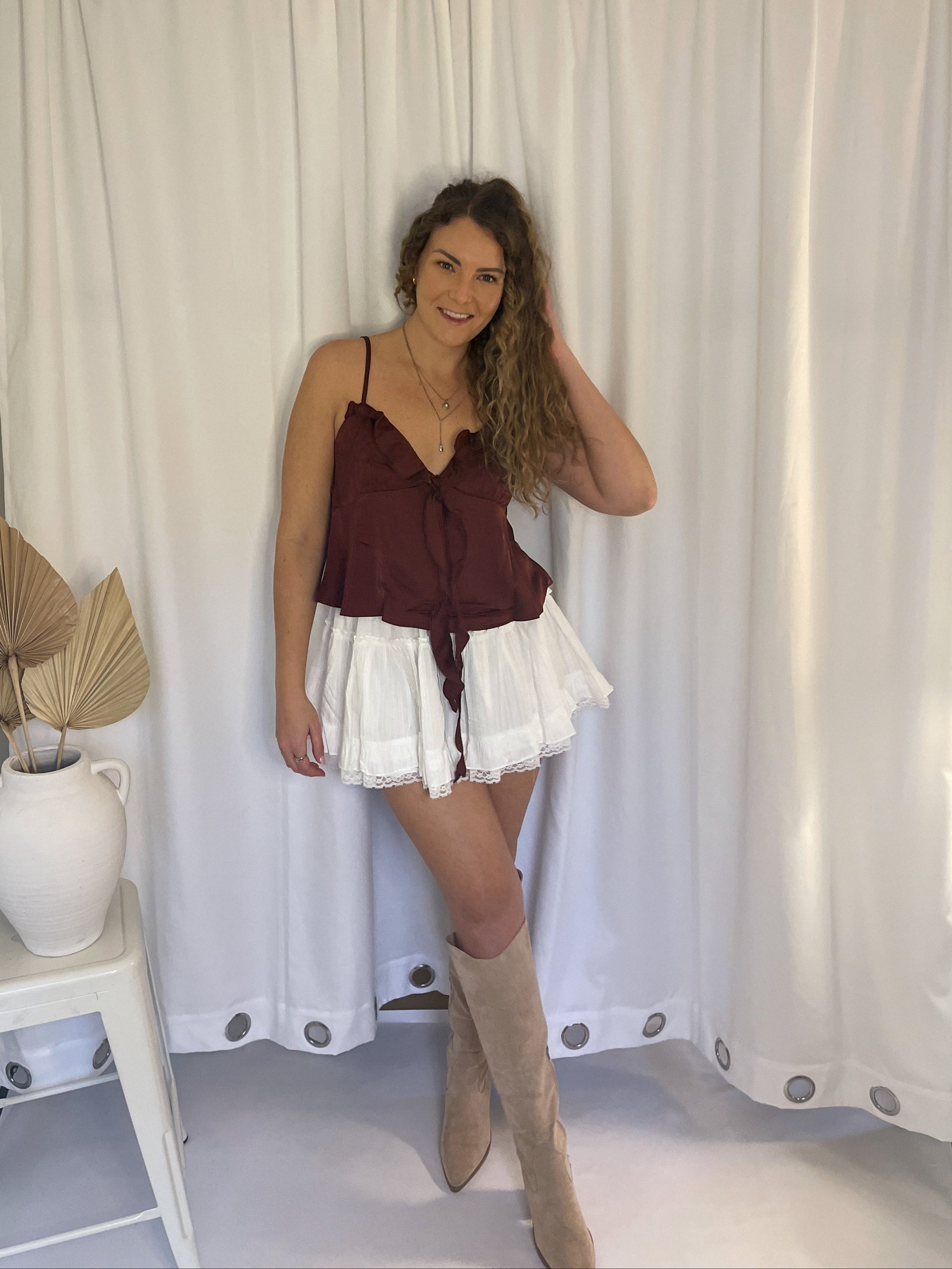 Remi Ruffle Tank