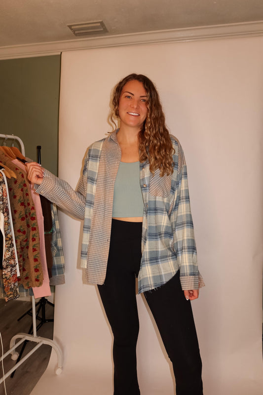 Coastal Breeze Flannel Shirt