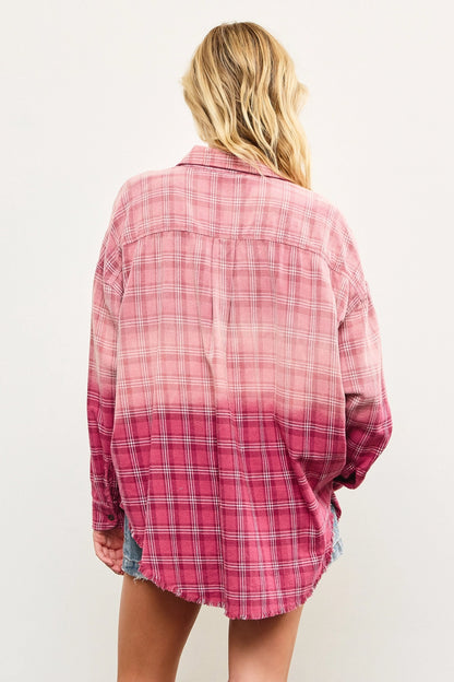 Pink Haze Button Up Shirt