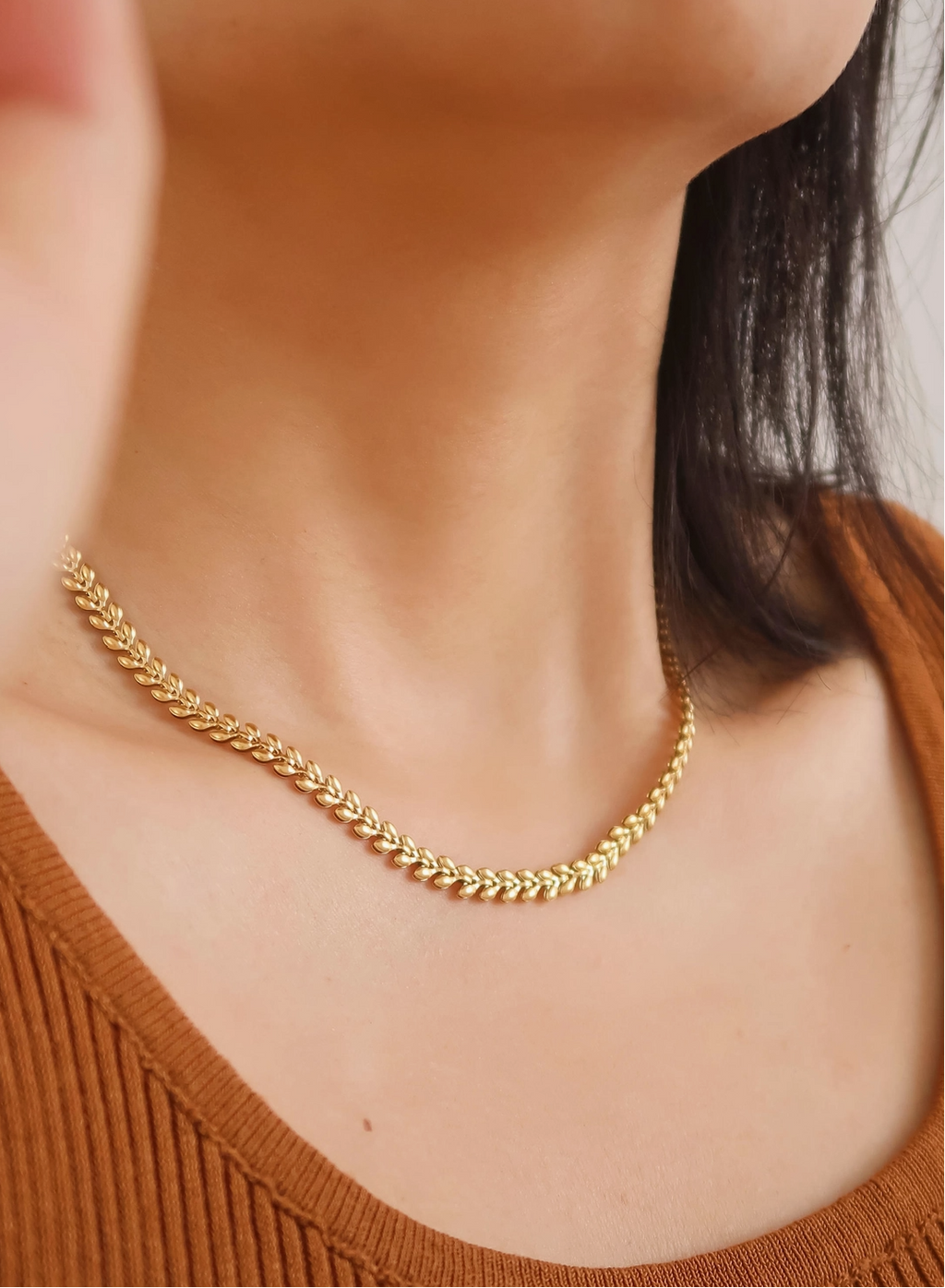 Wimberly Wheat Chain - Gold