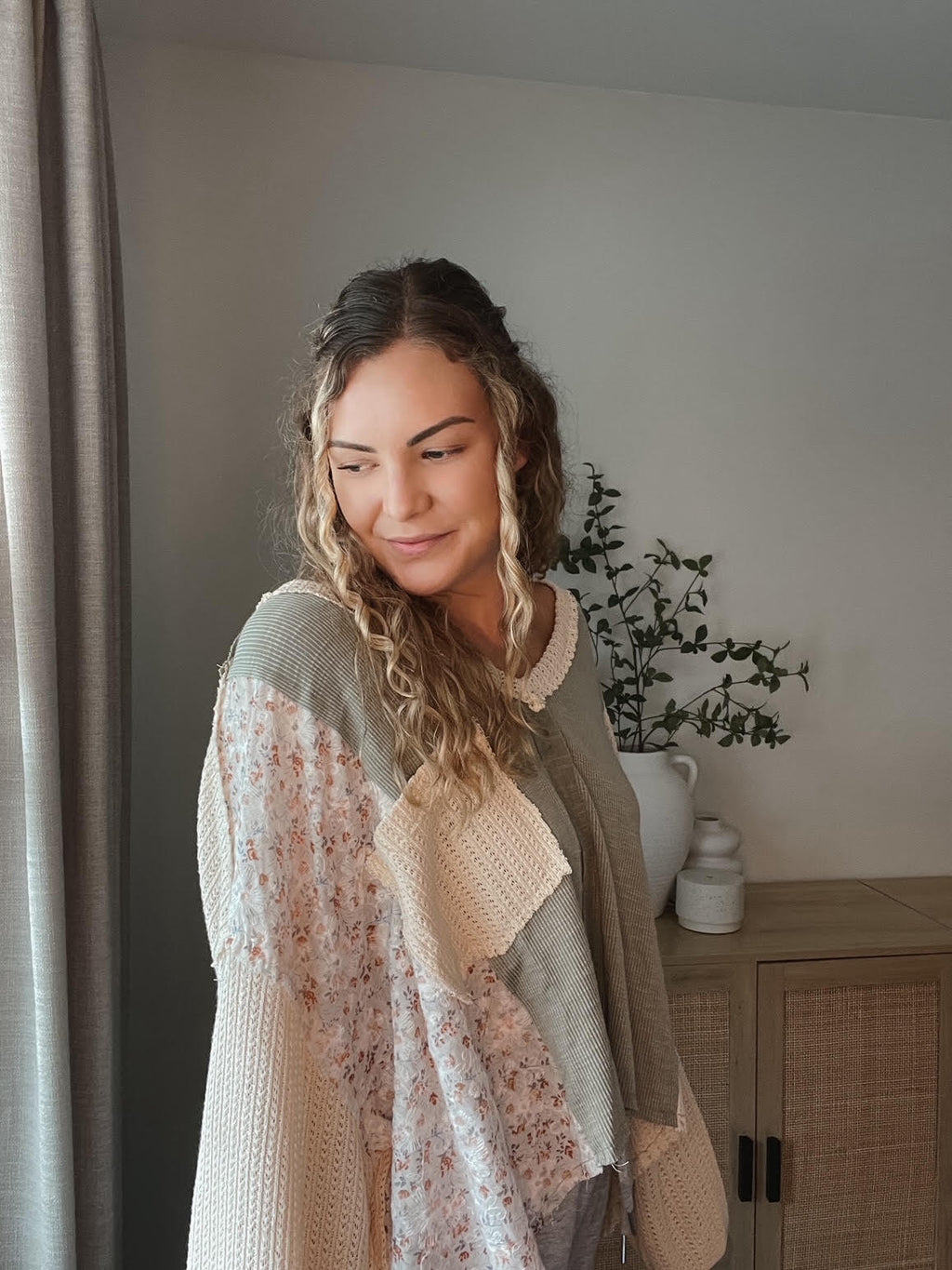 Dusky Sage Long Sleeve Top