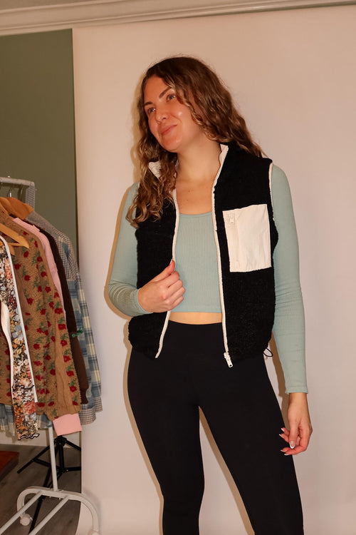 Aspen Reversible Fleece Vest