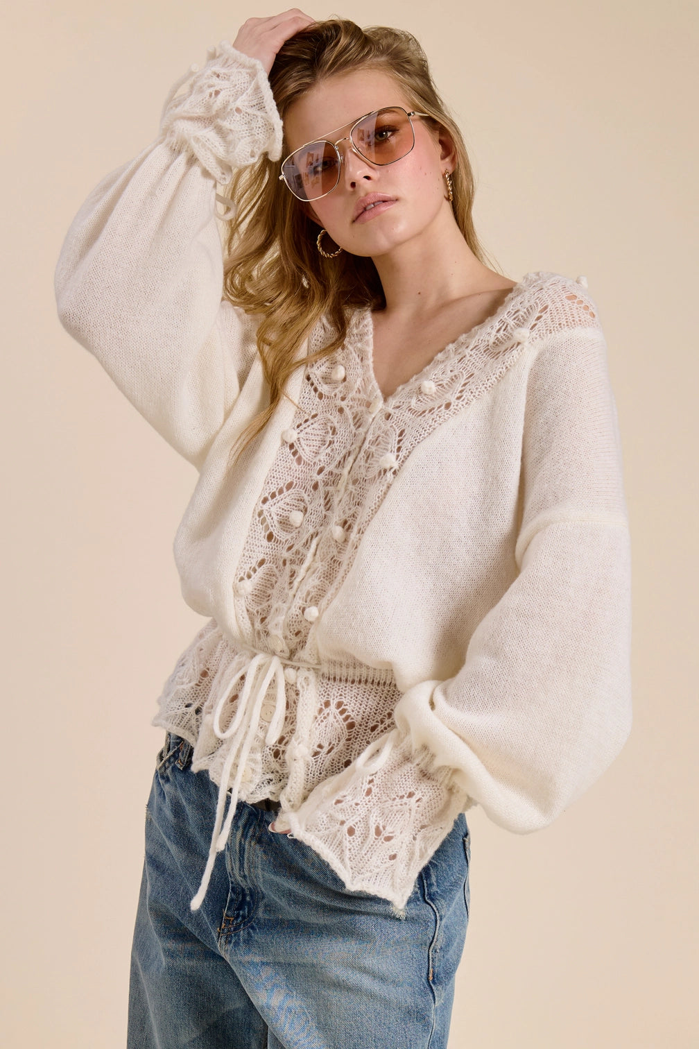 Brinley Lace Blouse