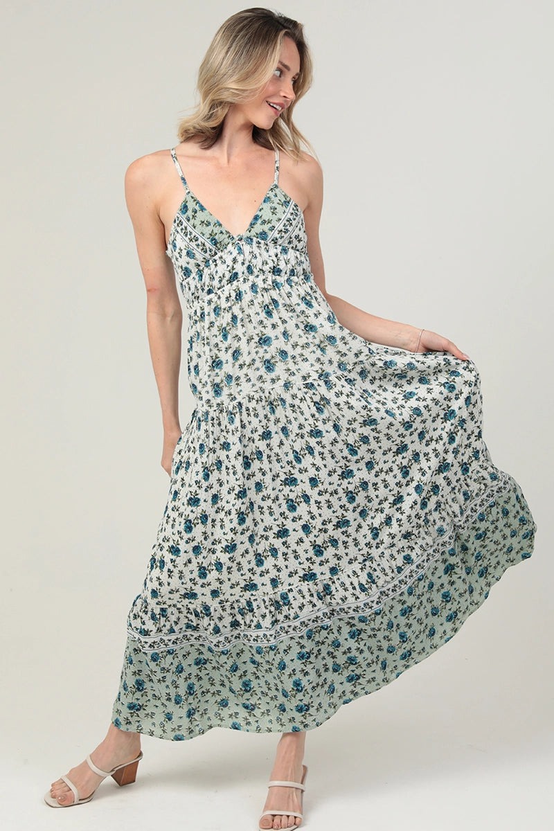 Boho Blooms Maxi Dress