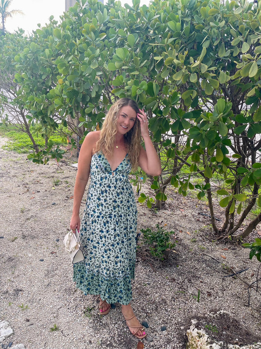 Boho Blooms Maxi Dress