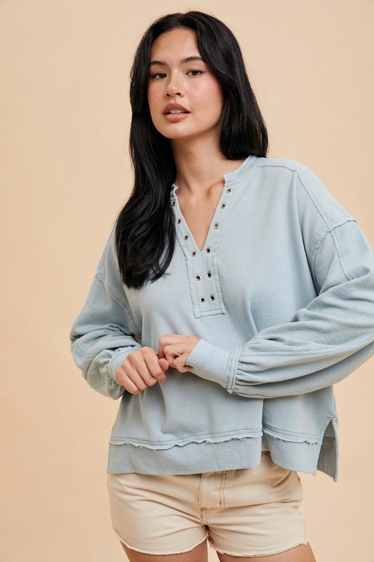 Sky Grommet Top