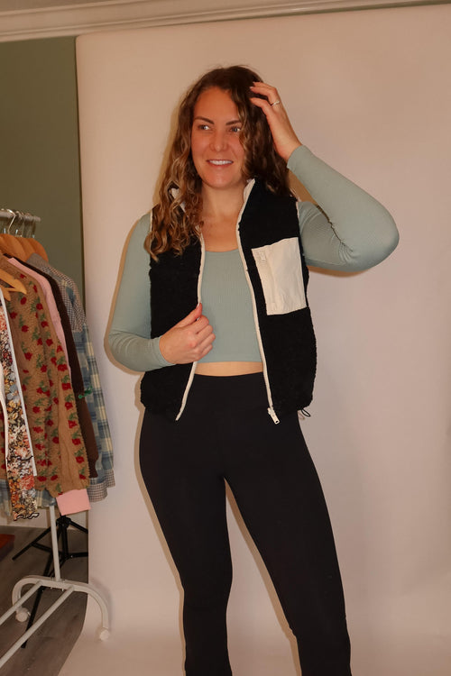 Aspen Reversible Fleece Vest